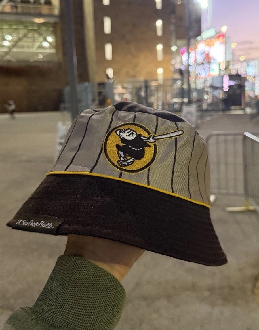 🤎💛 IN HAND San Diego Padres Home & Away Reversible Bucket Hat Giveaway 7/30/26