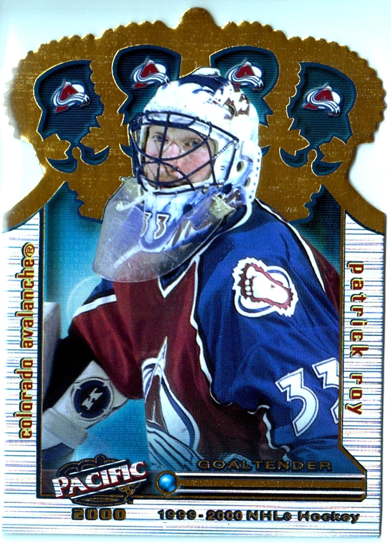1999-00 Pacific Gold Crown Die-Cut Patrick Roy COLORADO AVALANCHE