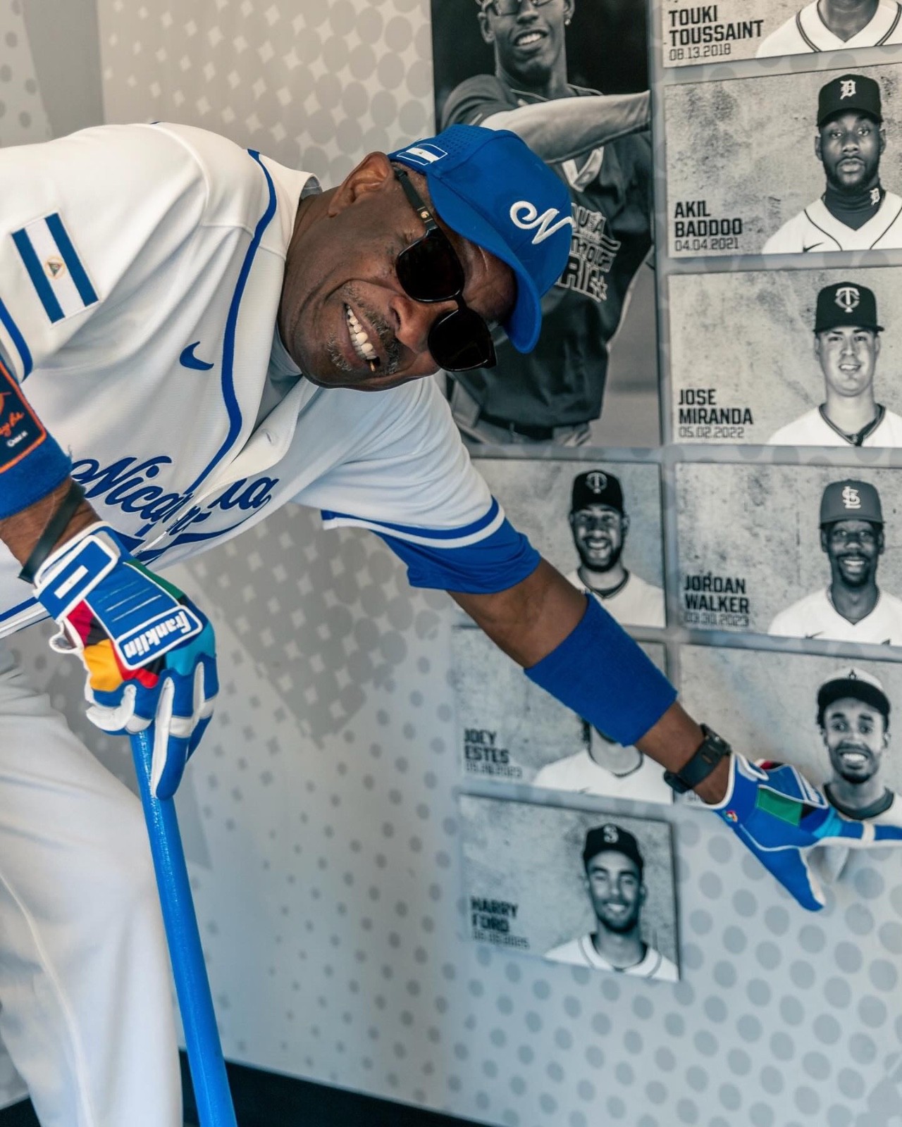 NIKE 🇳🇮 NICARAGUA 🇳🇮 World Baseball Classic WBC 2026 LOOSE FIT WHITE Jersey