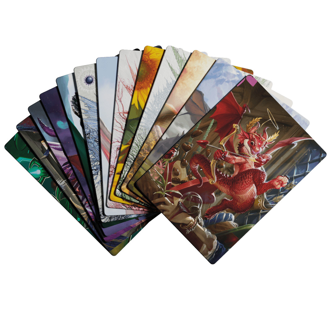 5 packs of 6 (30) Dragon Shield Series #1 Card Dividers (6 random motifs of 13)