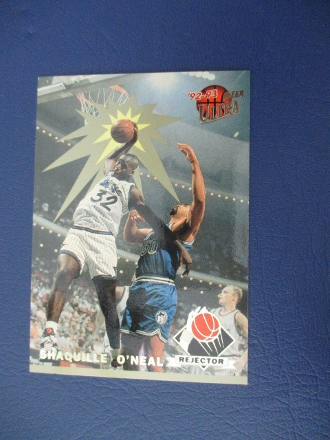 1992-93 Fleer Ultra – Rejector Shaquille O’Neal #4 (RC)