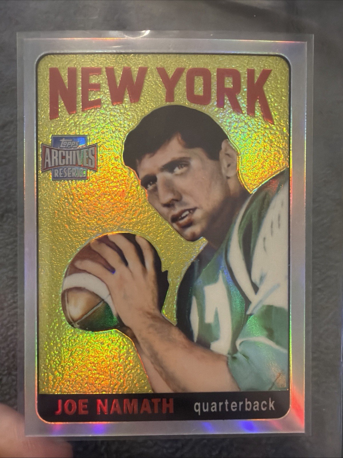 2001 Topps Archives Reserve – Joe Namath #41