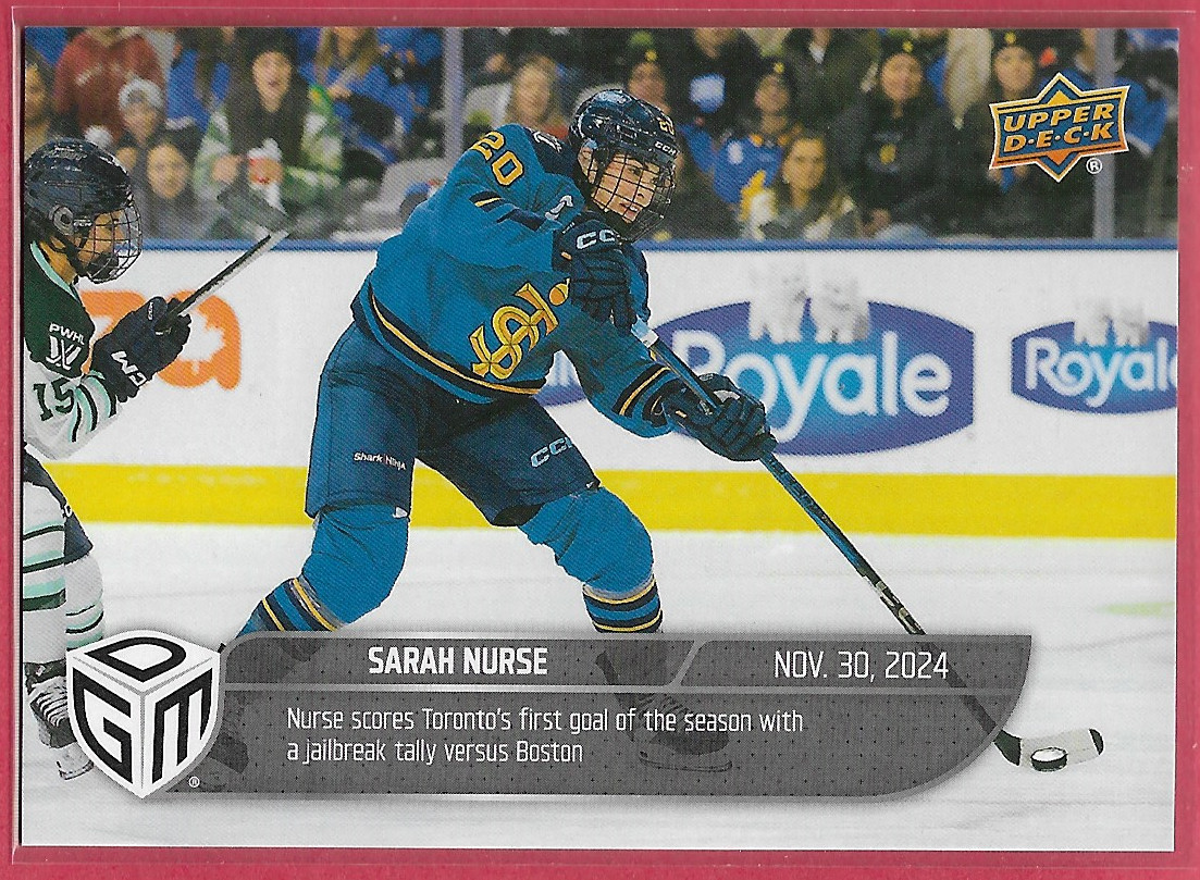 2024-25 PWHL Game Dated Moments Base You Pick/ Choose #1-56 Complete Your Set
