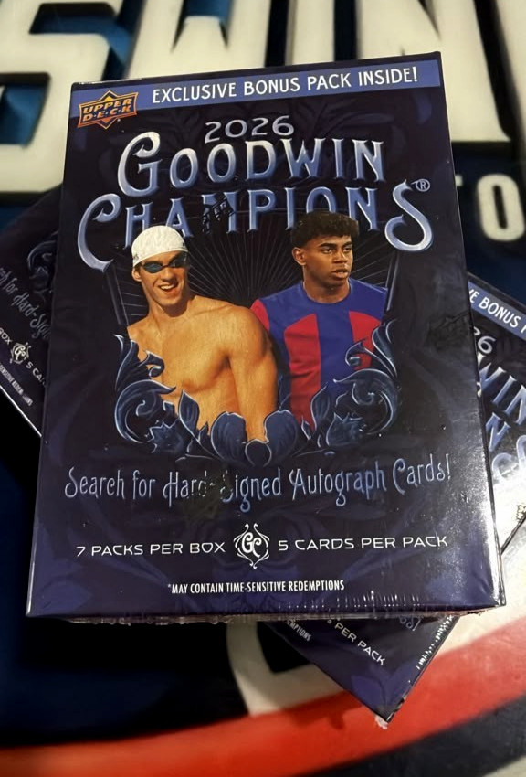 2026 UD Goodwin Champions Factory Sealed Blaster Box MJ Exclusivity?+13 Inserts
