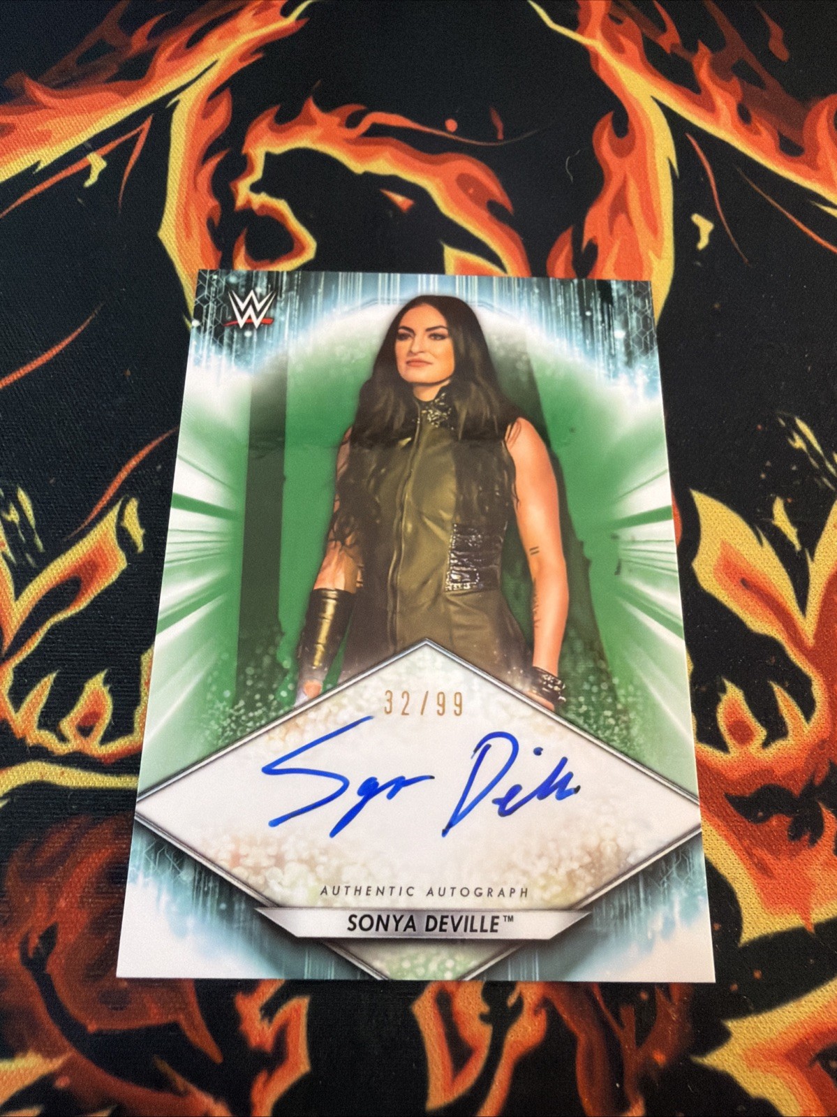 2021 SONYA DEVILLE TOPPS AUTO /99