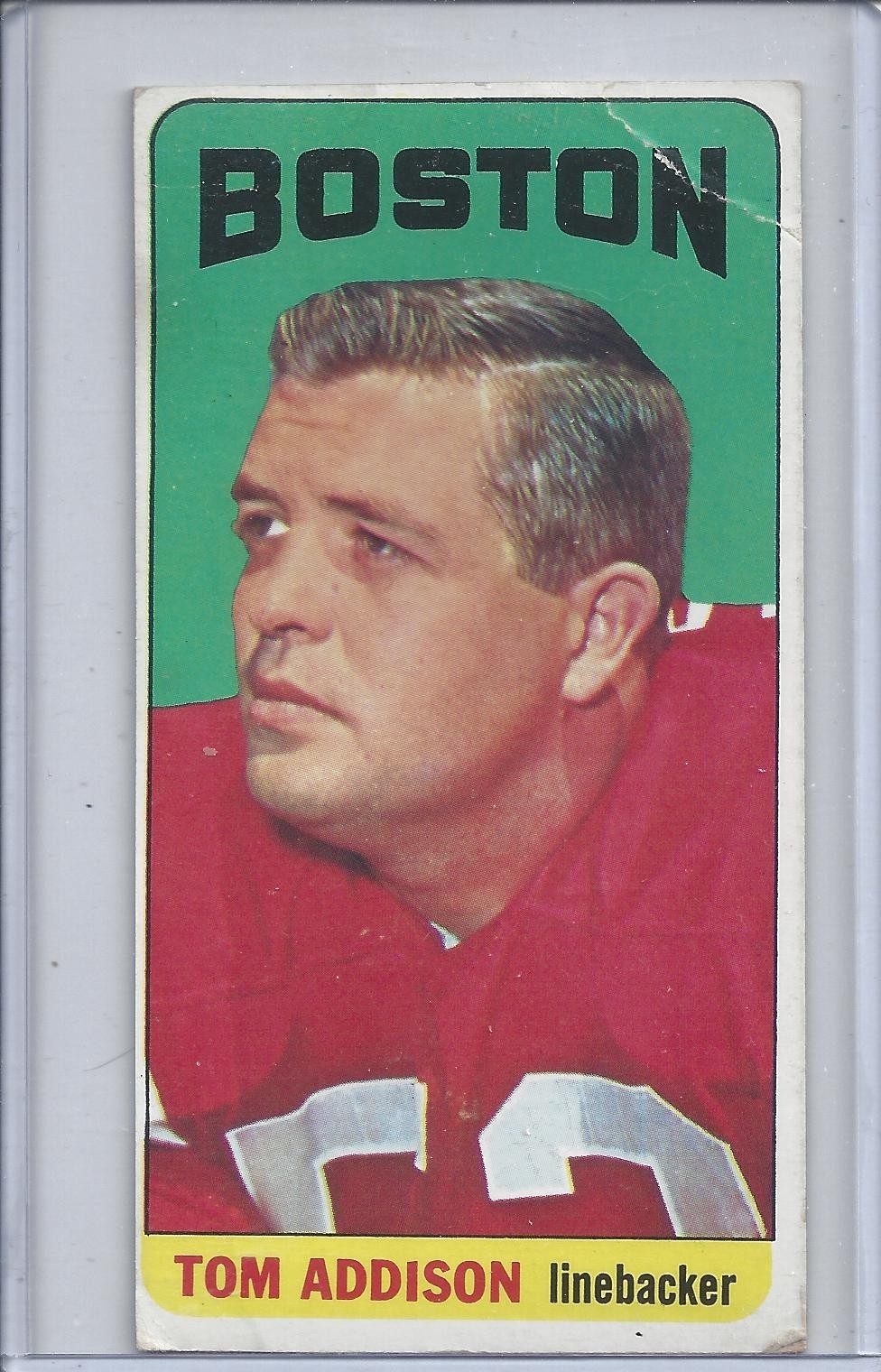 1965 Topps Football – Complete Your Set. 154 Cards Available