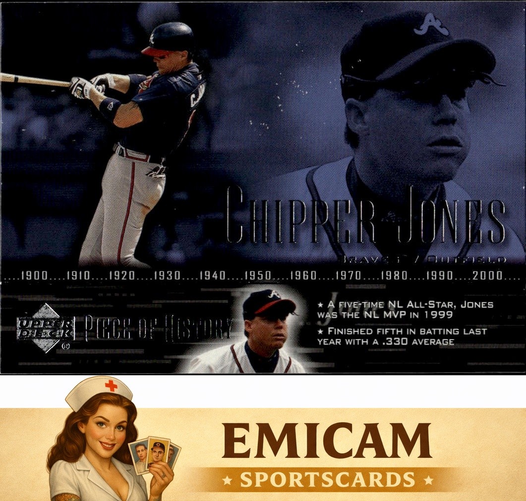 2002 Upper Deck Piece of History #49 Chipper Jones