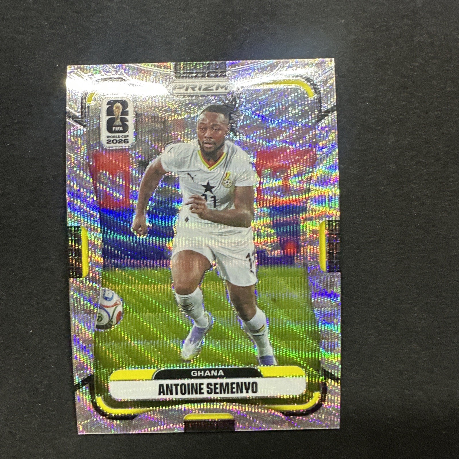 2026 Prizm FIFA World Cup Silver WAVE PRIZM #226 Antoine Semenyo, Ghana