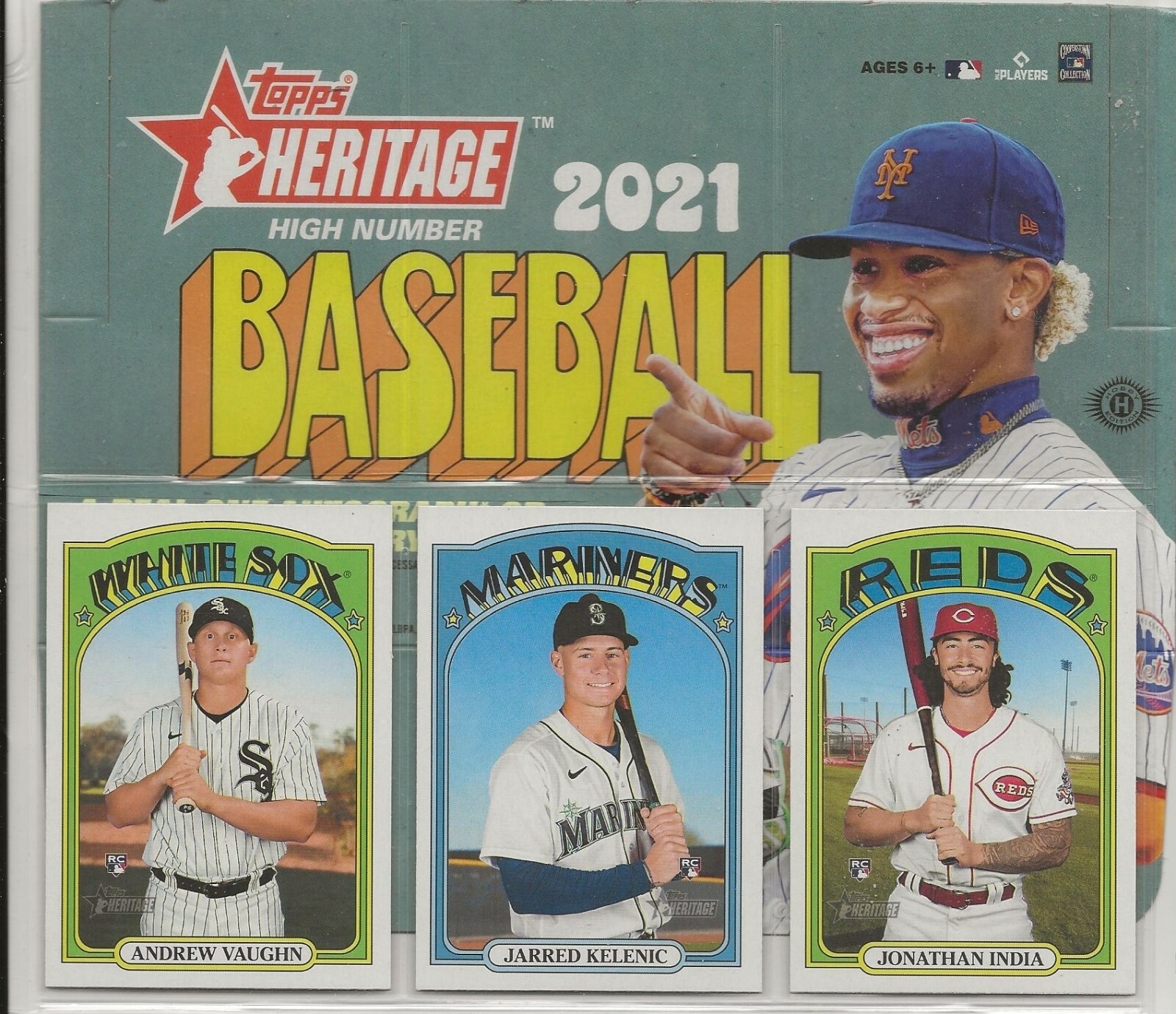 2021 Topps Heritage COMPLETE HIGH NUMBER BASE SET 501-700 + #216 Cavan Biggio