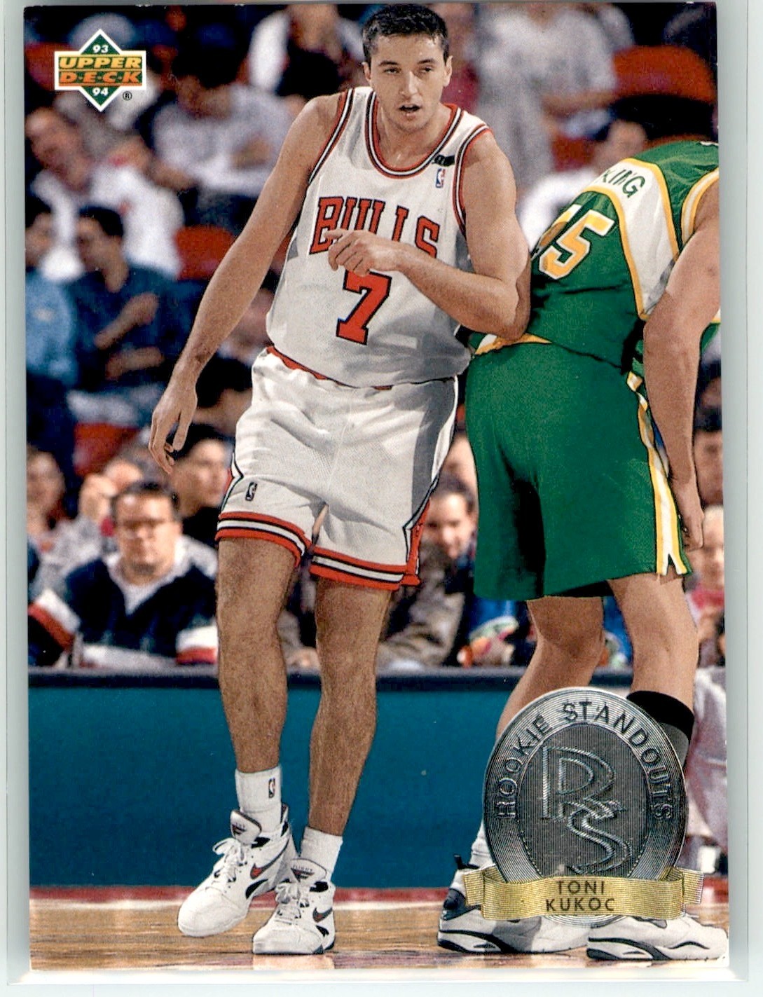 1993-94 Upper Deck – Rookie Standouts Toni Kukoc #RS5 (RC) Bulls