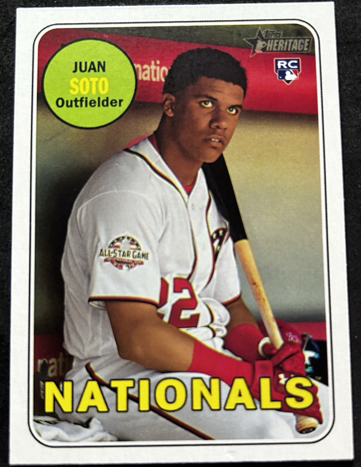 2018 Topps Heritage High Number – Juan Soto #502 (RC)