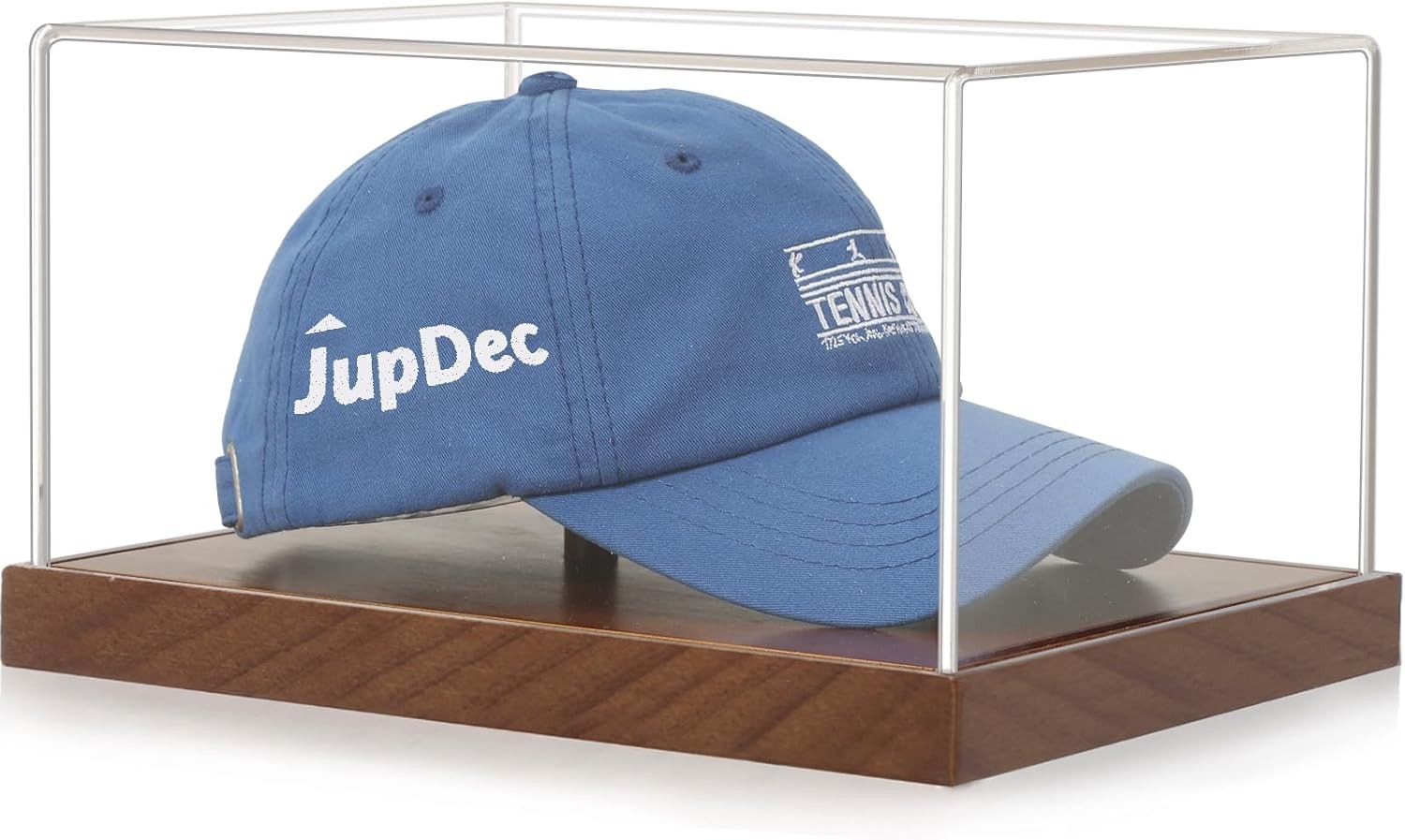 Acrylic Baseball Cap Display Box with UV Protection