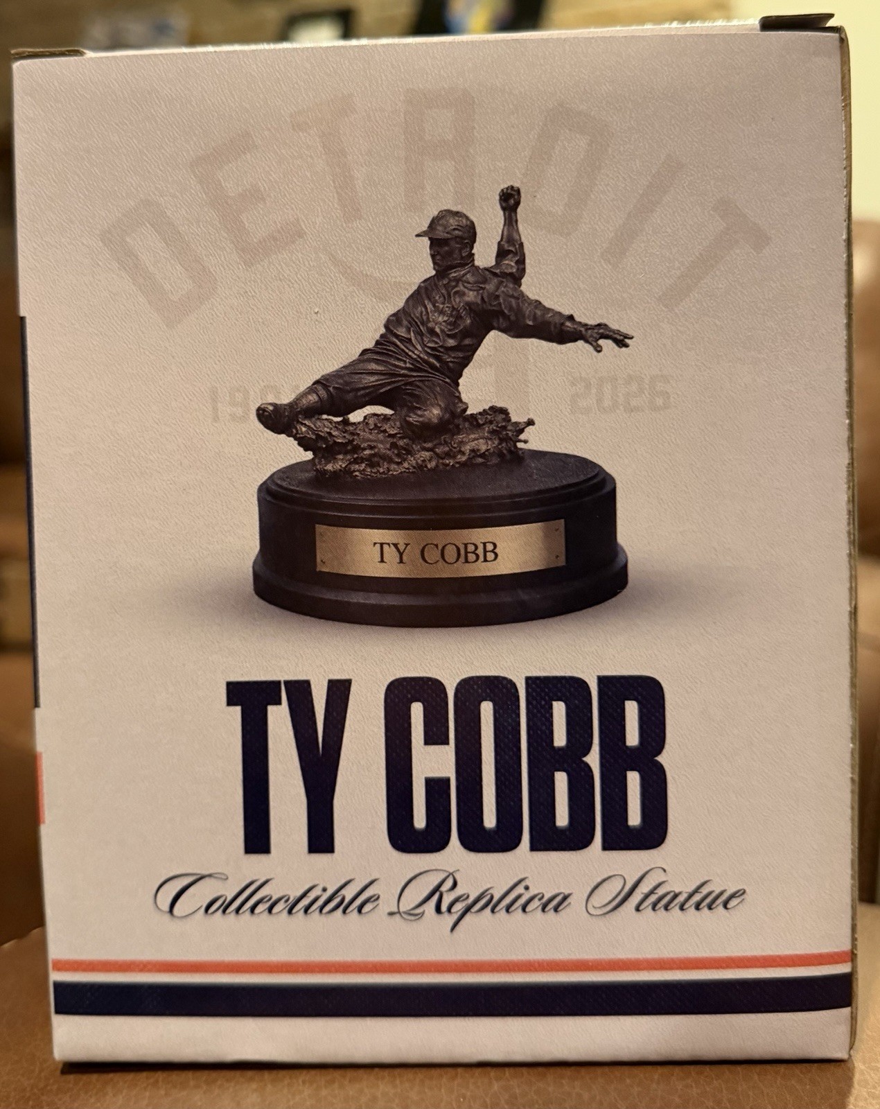 Ty Cobb Collectible Replica Statue Limited Detroit Tigers SGA NIB