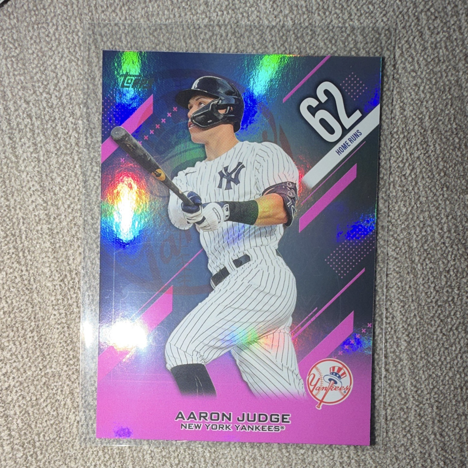 Topps 2026MLB Leaders Aaron Judge Home Runs Insert #CN-1 New York Yankees