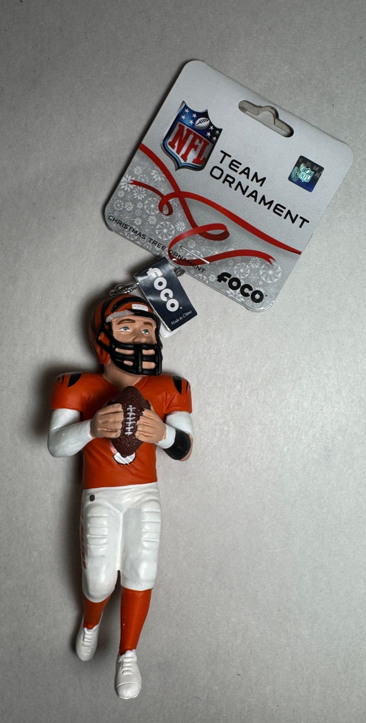 Joe Burrow Cincinnati Bengals Player Ornament-FOCO
