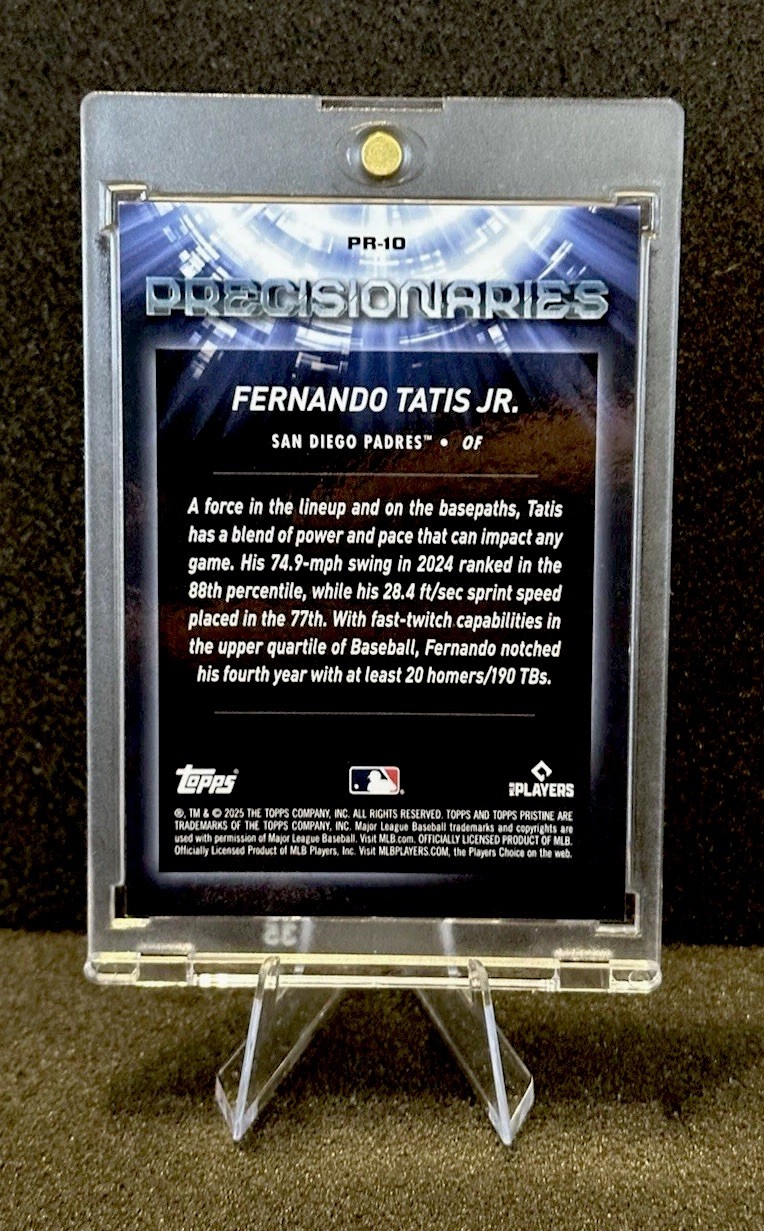 Fernando TATIS Jr. 2025 Topps Pristine Baseball Precisionaries Gold #PR-10 /50