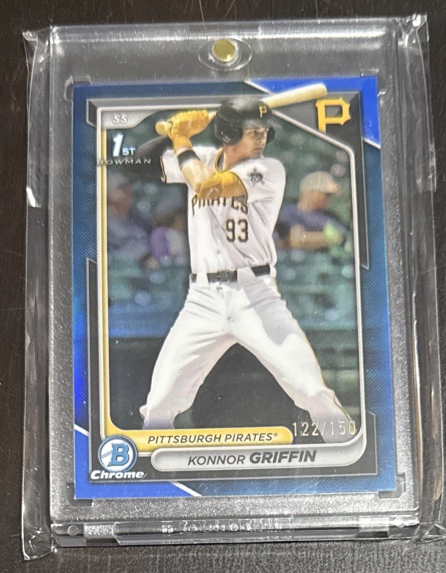 2024 1st Bowman Draft Chrome Konnor Griffin /150 Blue Refractor