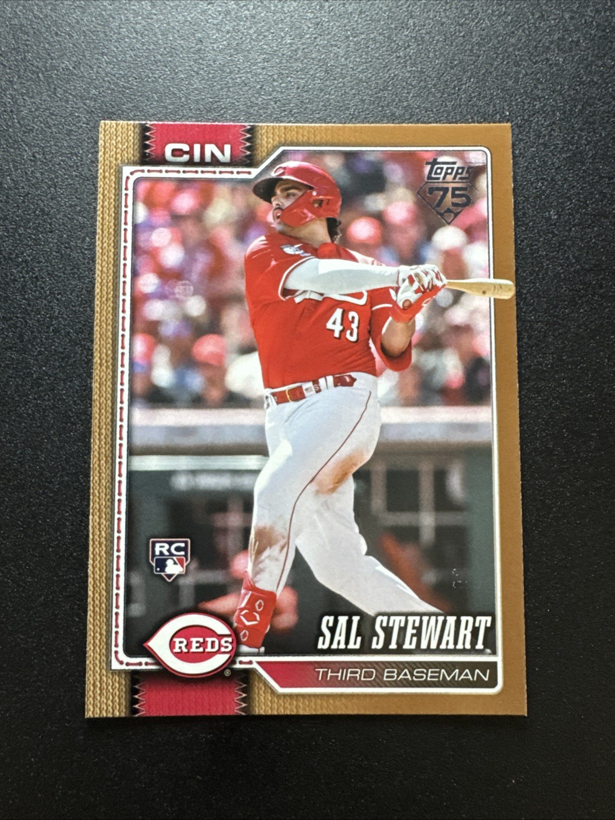 2026 Topps Series 2 Sal Stewart #372 Gold RC /2026 REDS