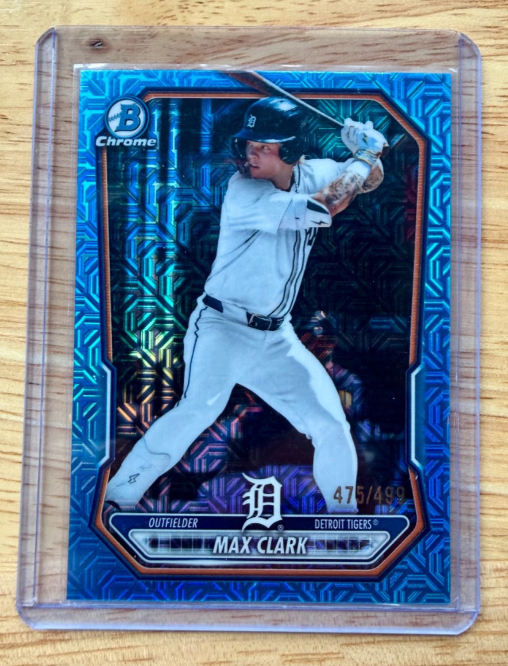 2026 Bowman Max Clark Sky Blue Mojo Refractor /499 Top Prospect #BCP-2