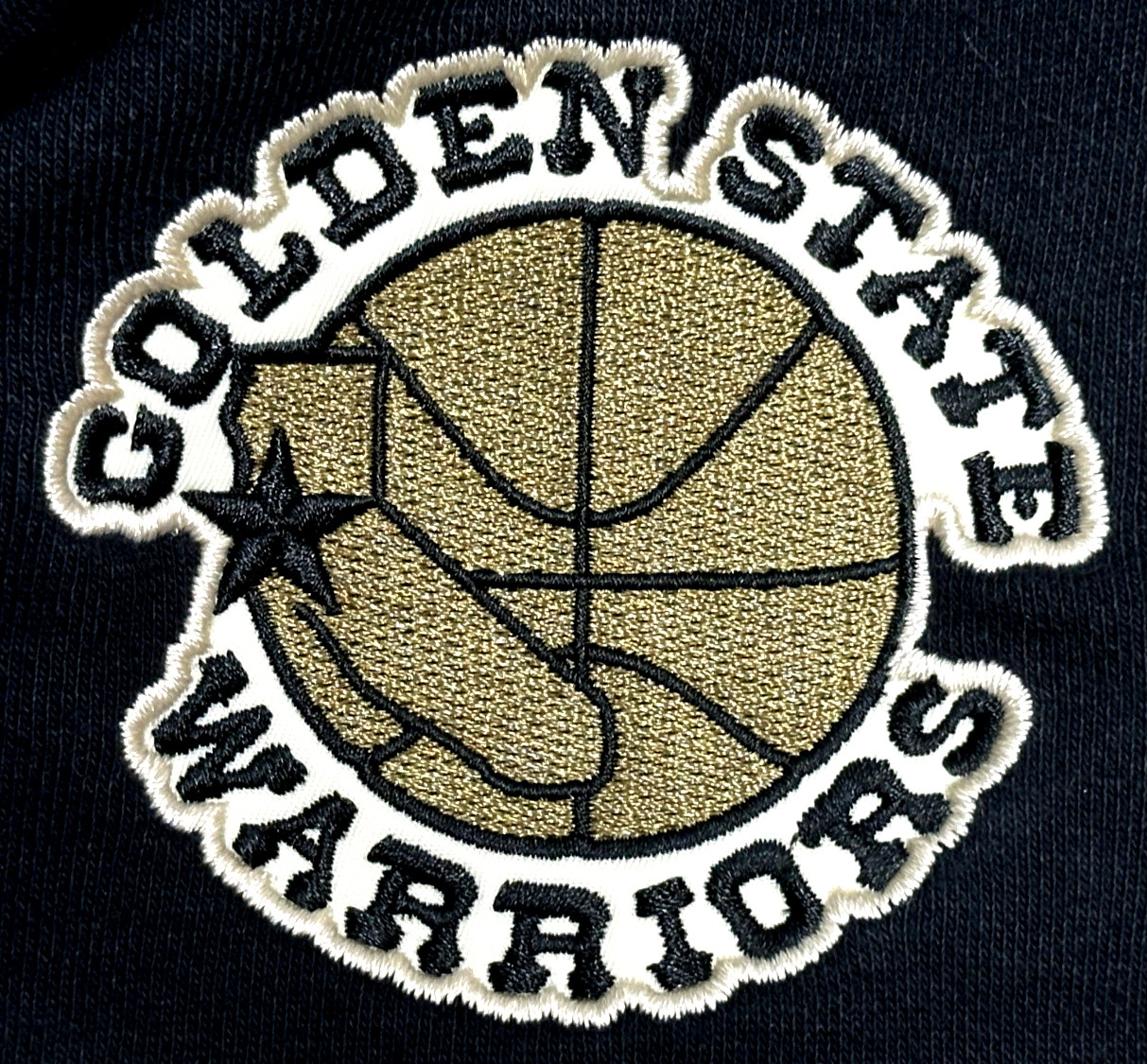 NBA Golden State Warriors Mitchell & Ness Hoodie Sweater Men’s SZ: M Olive Used