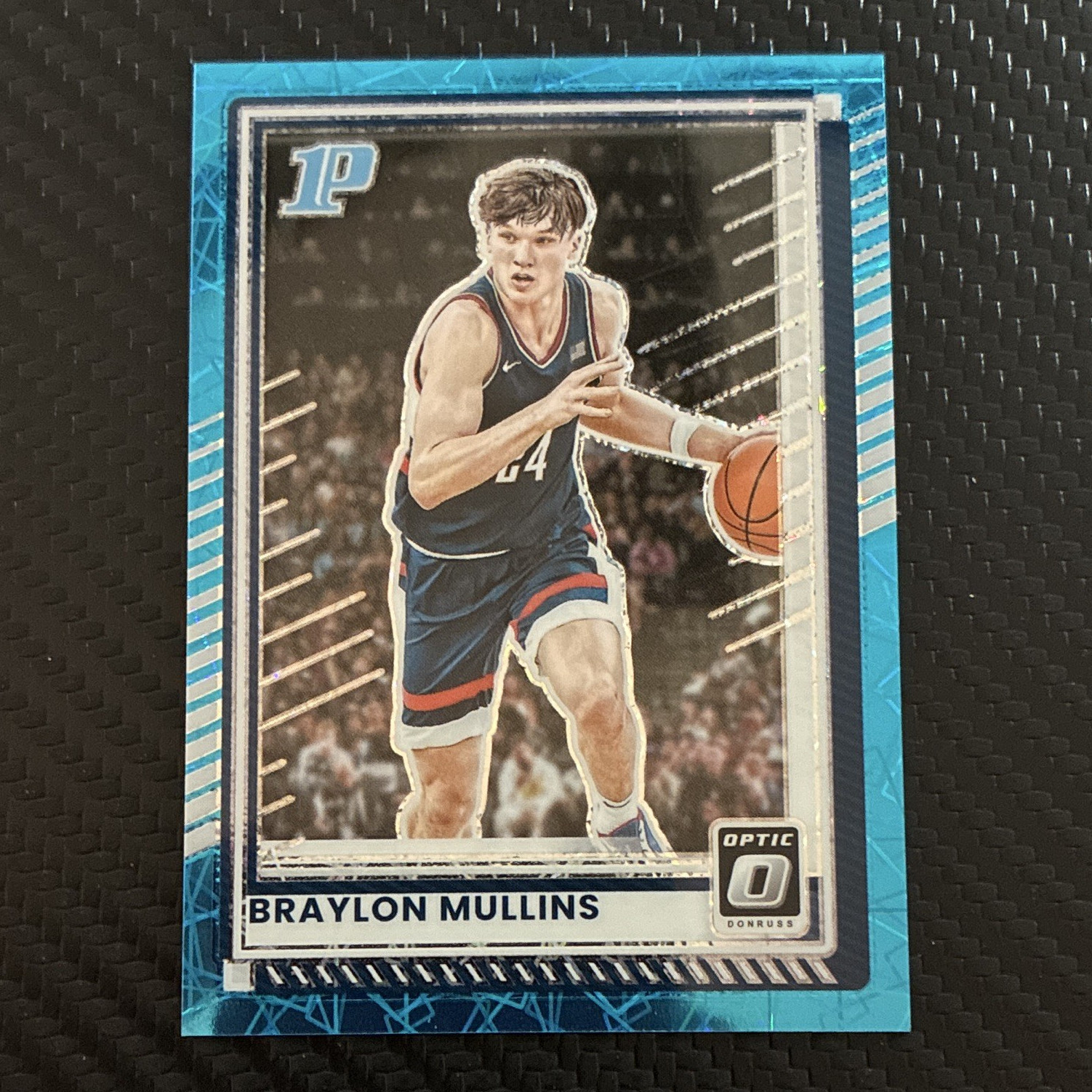 2025-26 Panini Donruss Optic Braylon Mullins Indiana Hoosiers Prizm #95 /25