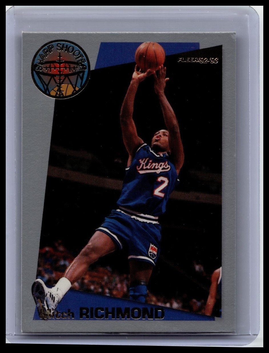 1992-93 Fleer – Sharpshooters Mitch Richmond #14
