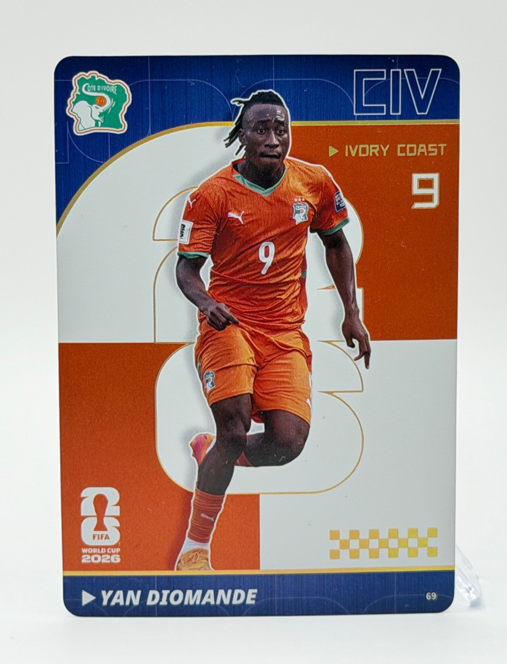 2026 Panini x Kayou FIFA World Cup Yan Diomande Ivory Coast Card #69 RC Rookie