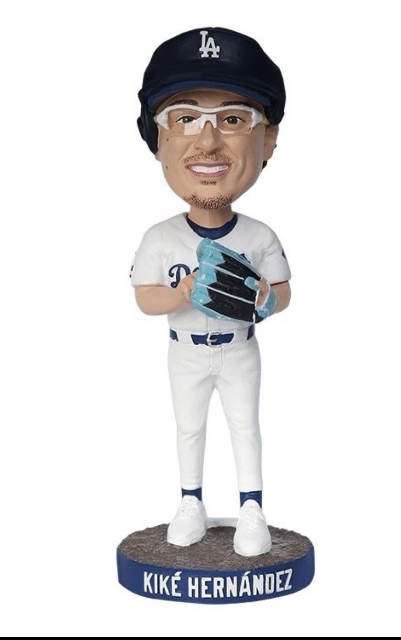2026 Kike Hernandez Pitching Los Angeles Dodgers Bobblehead SGA 7/12/2026