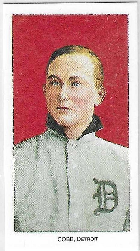 TY COBB DETROIT TIGERS 1988 CARD COLLECTOR CO. OLD MILL BASEBALL CARD