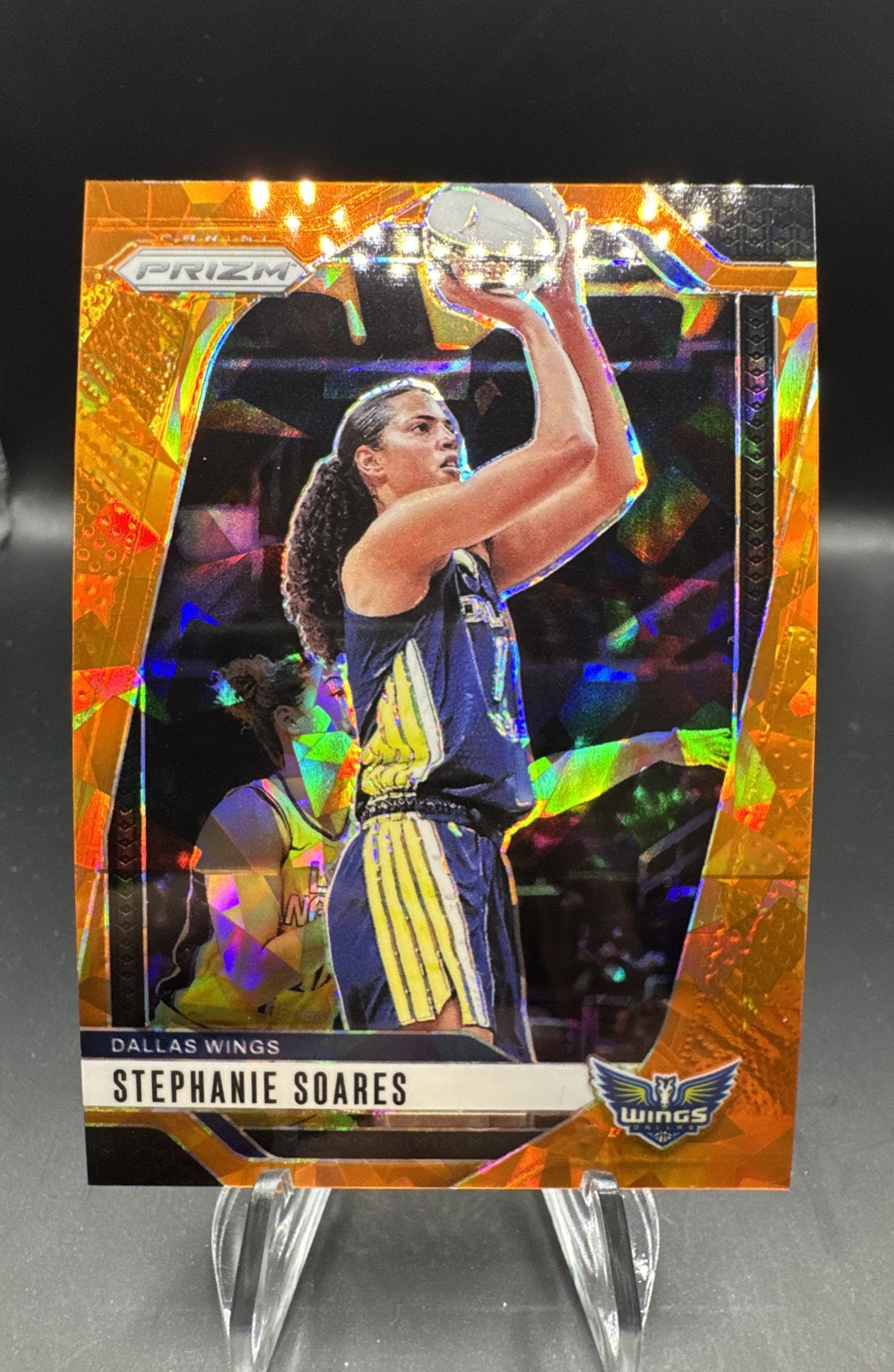2024 Panini Prizm WNBA – Stephanie Soares #47 Orange Ice Prizm