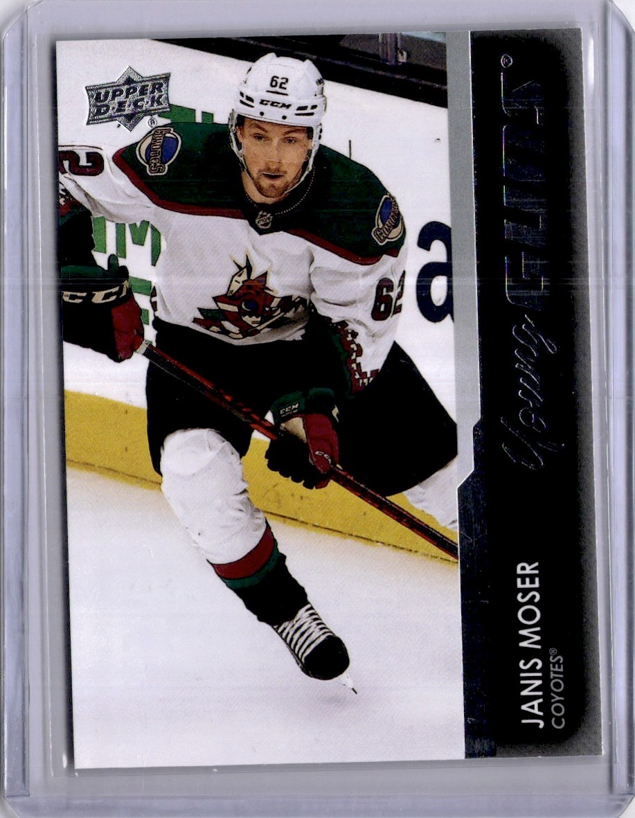 Janis Moser Young Guns 2021-22 Upper Deck #712 [M037]