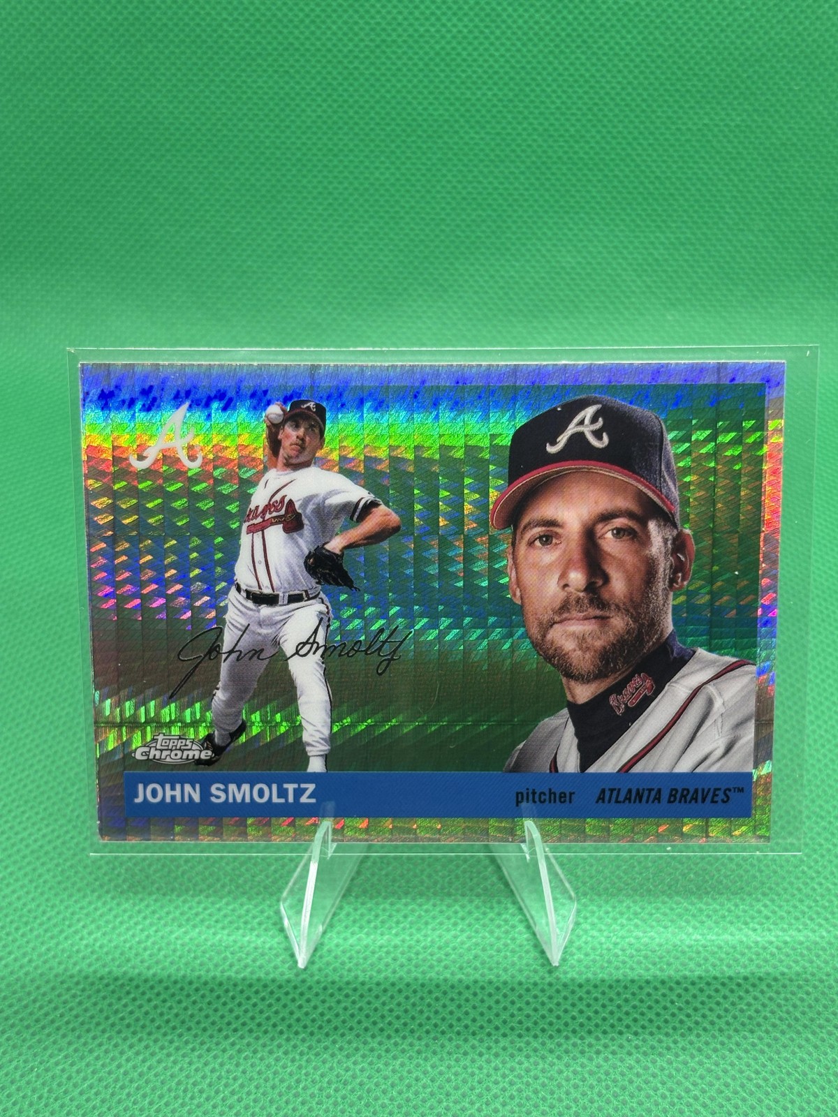 2025 Topps Chrome Platinum #258 John Smoltz Prism Refractors