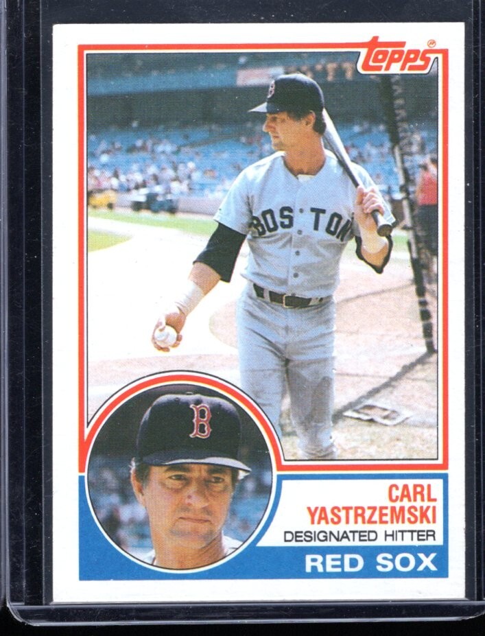1983 Topps #550 Carl Yastrzemski NM-MT, Free Shipping