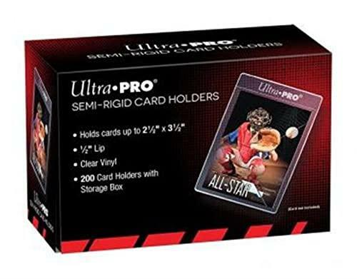 Ultra Pro Semi-Rigid 1/2″ Lip Sleeves 200ct