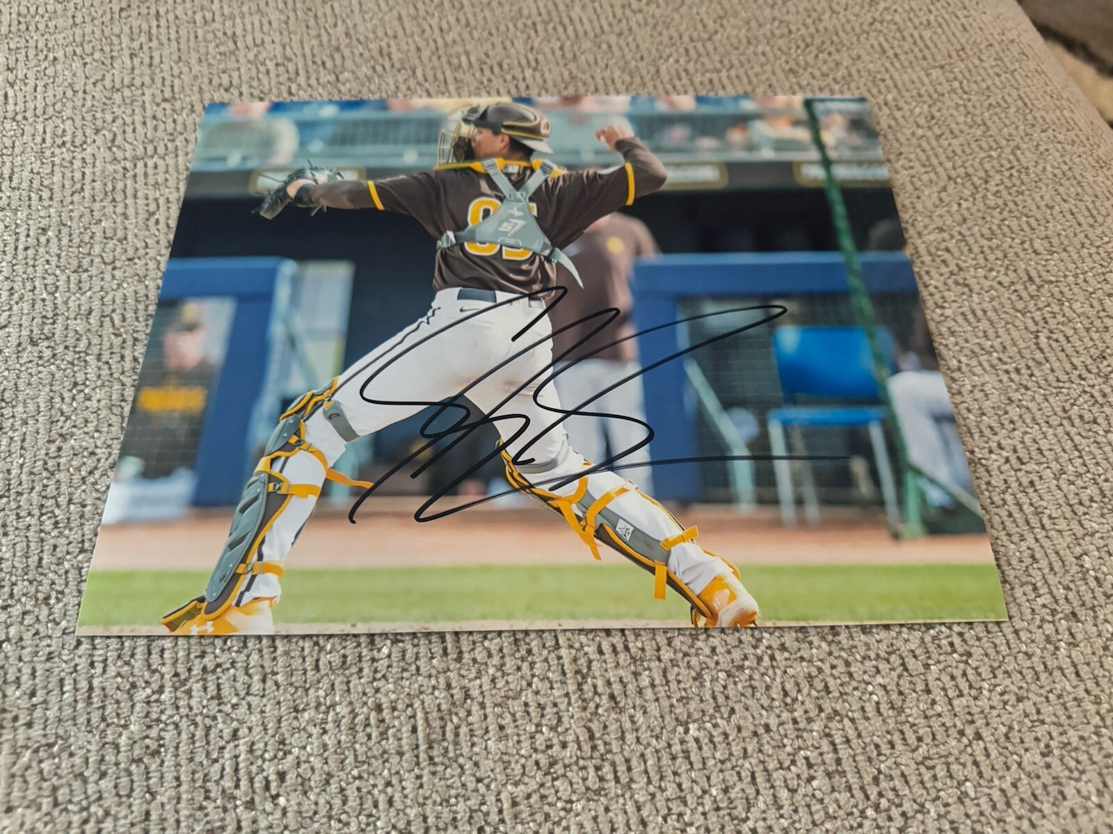 Ethan Salas Autographed 8×10 Photo! San Diego Padres Top Prospect Star w/Proof !