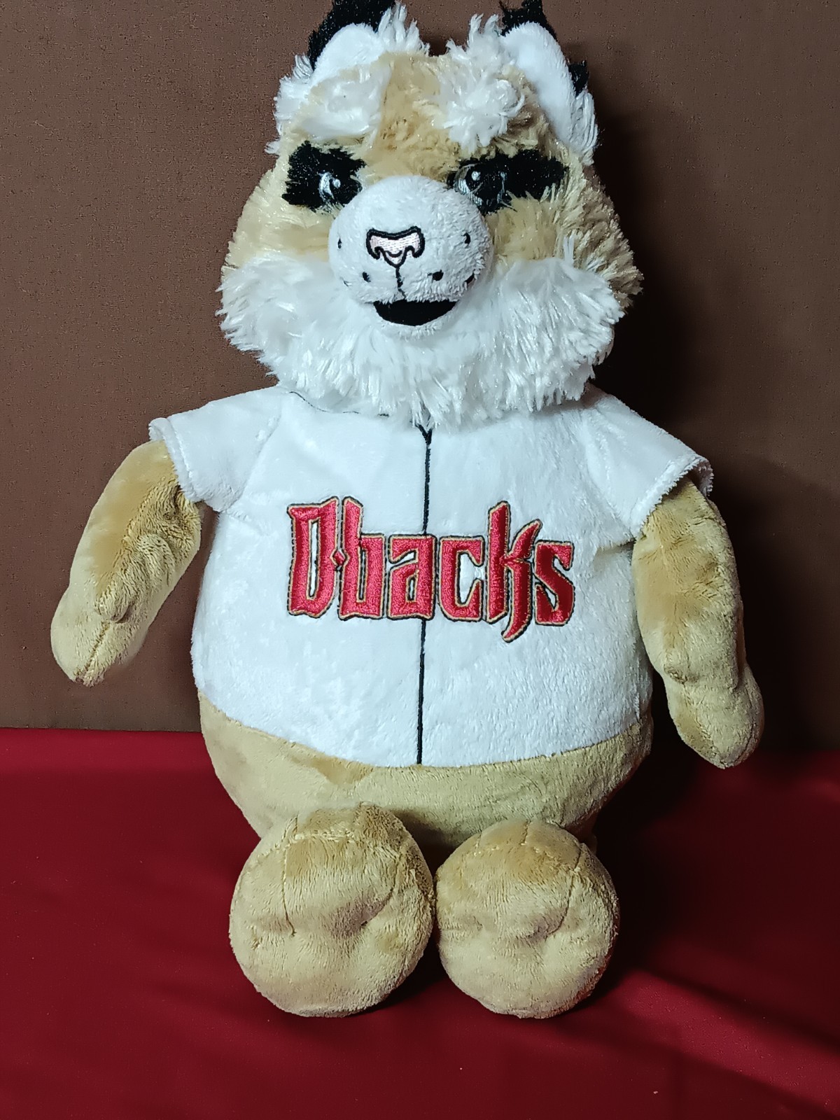 Reverse-a-pals MLB Arizona Diamondbacks Mascot Baxter The Bobcat Plush 17″