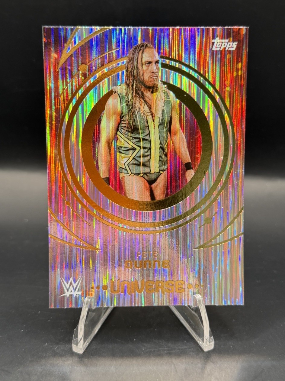 2025 Topps WWE Universe Pete Dunne Flare #4