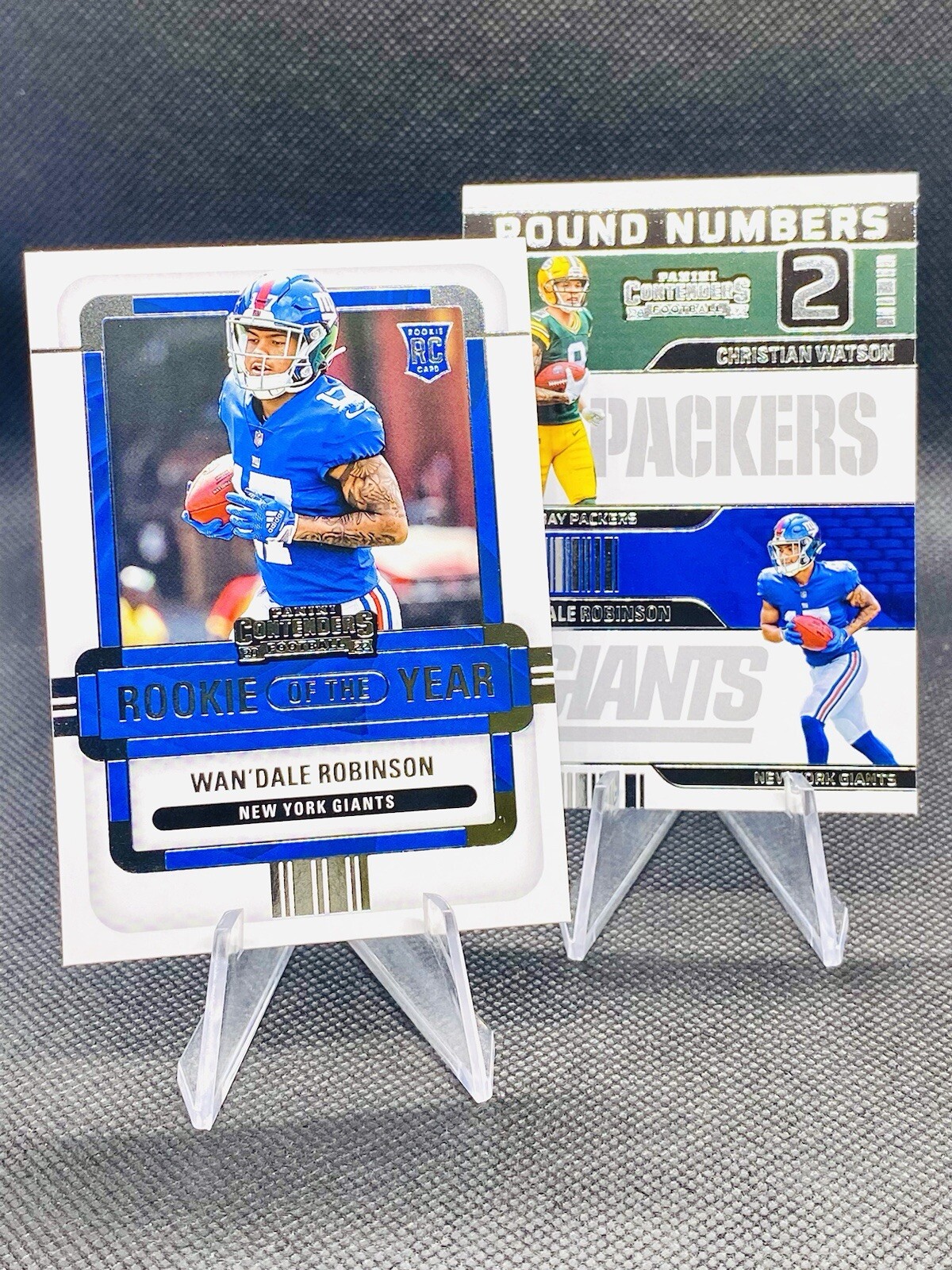 2022 Contenders Wan’Dale Robinson RC Rookie of the Year + Round Numbers NYG 📈