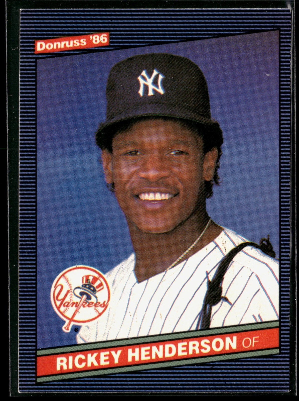 Rickey Henderson 1986 Donruss #51 New York Yankees 2