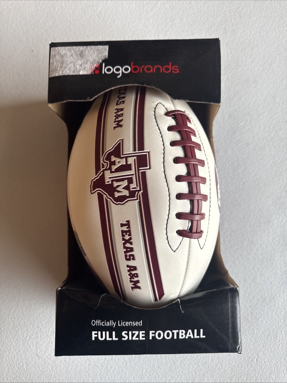 Texas A&M Stadium Full-Size Football Official NCAA Licensed by Logo Brands NEW