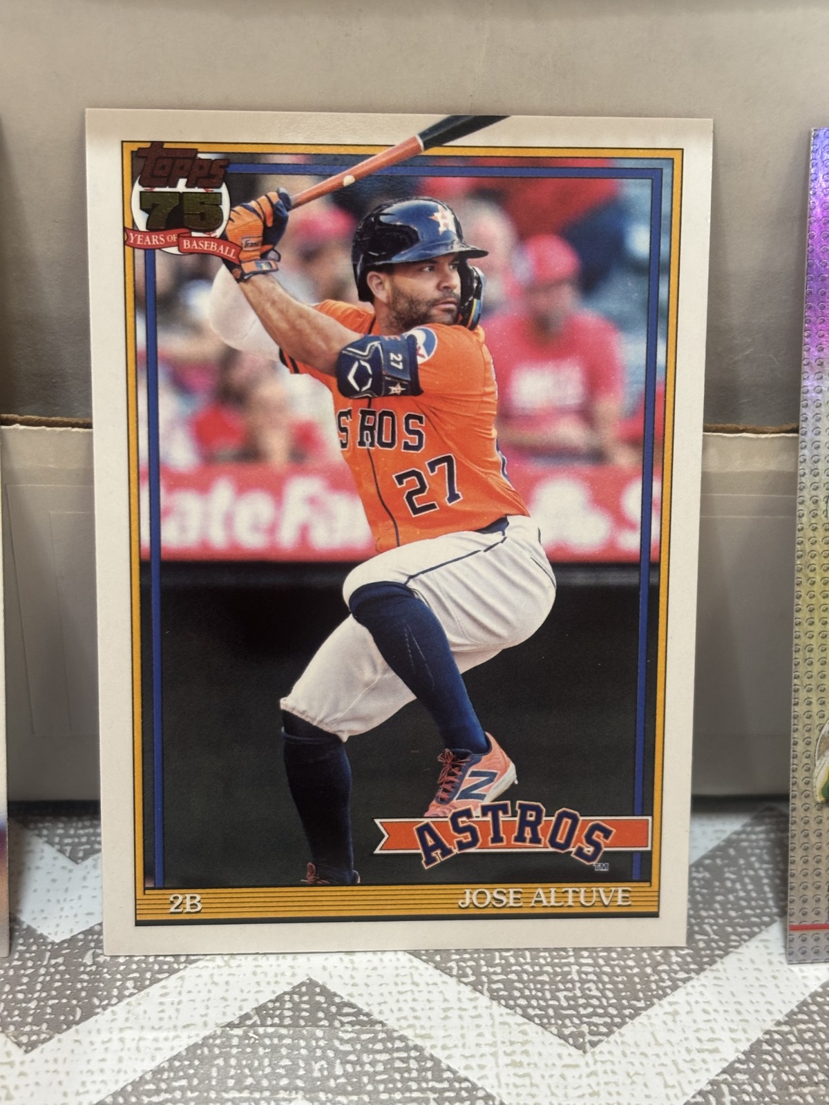2026 Topps Series 1 – 1991 Topps Baseball Jose Altuve #T91-7