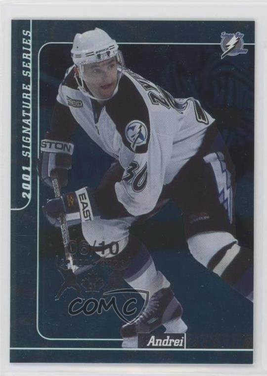 2000-01 ITG Be A Player Signature Series 6/10 Andrei Zyuzin #38 11pj