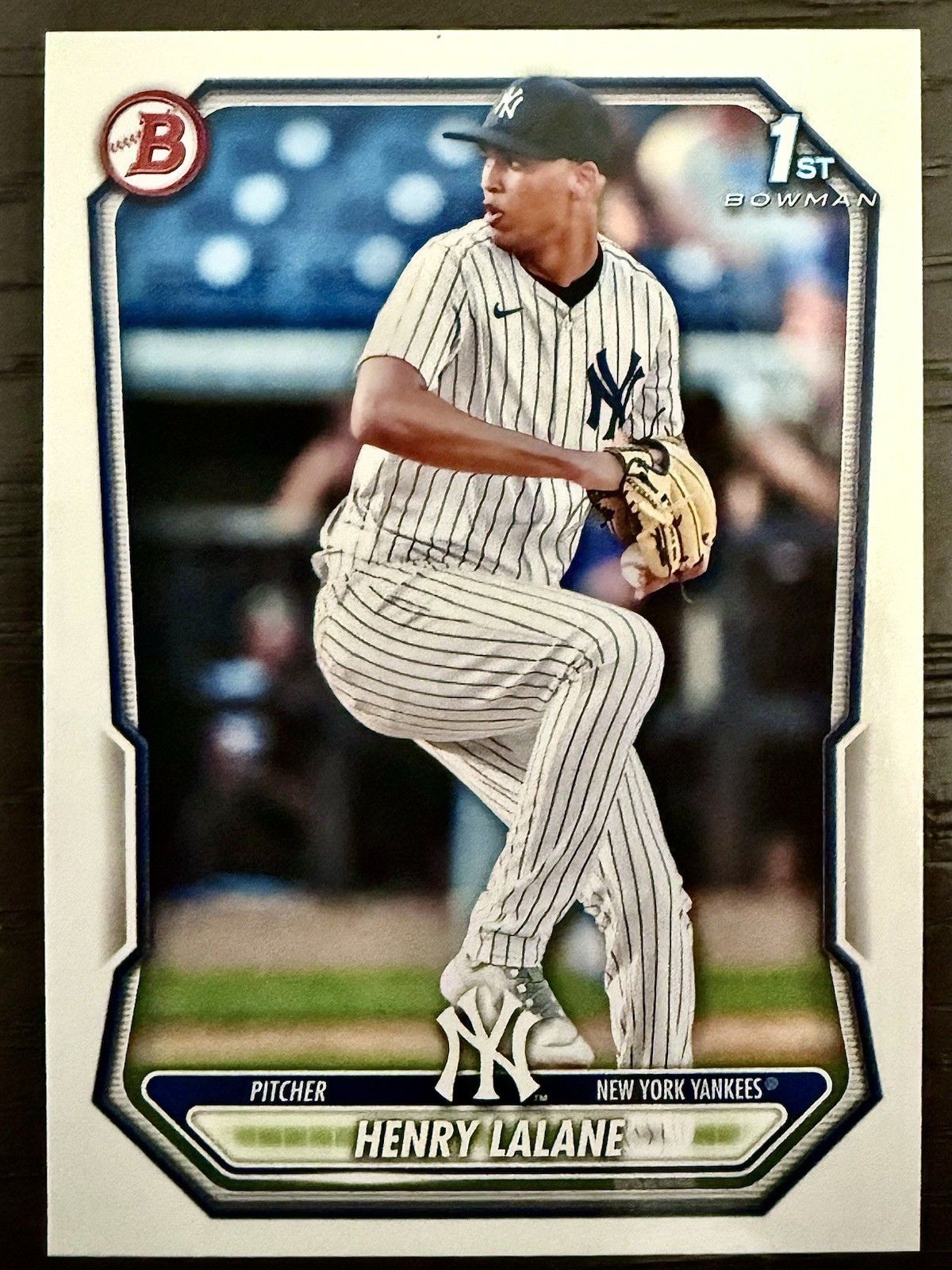 2026 Bowman Prospects HENRY LALANE (RC) 1st Bowman #BP-104 New York Yankees