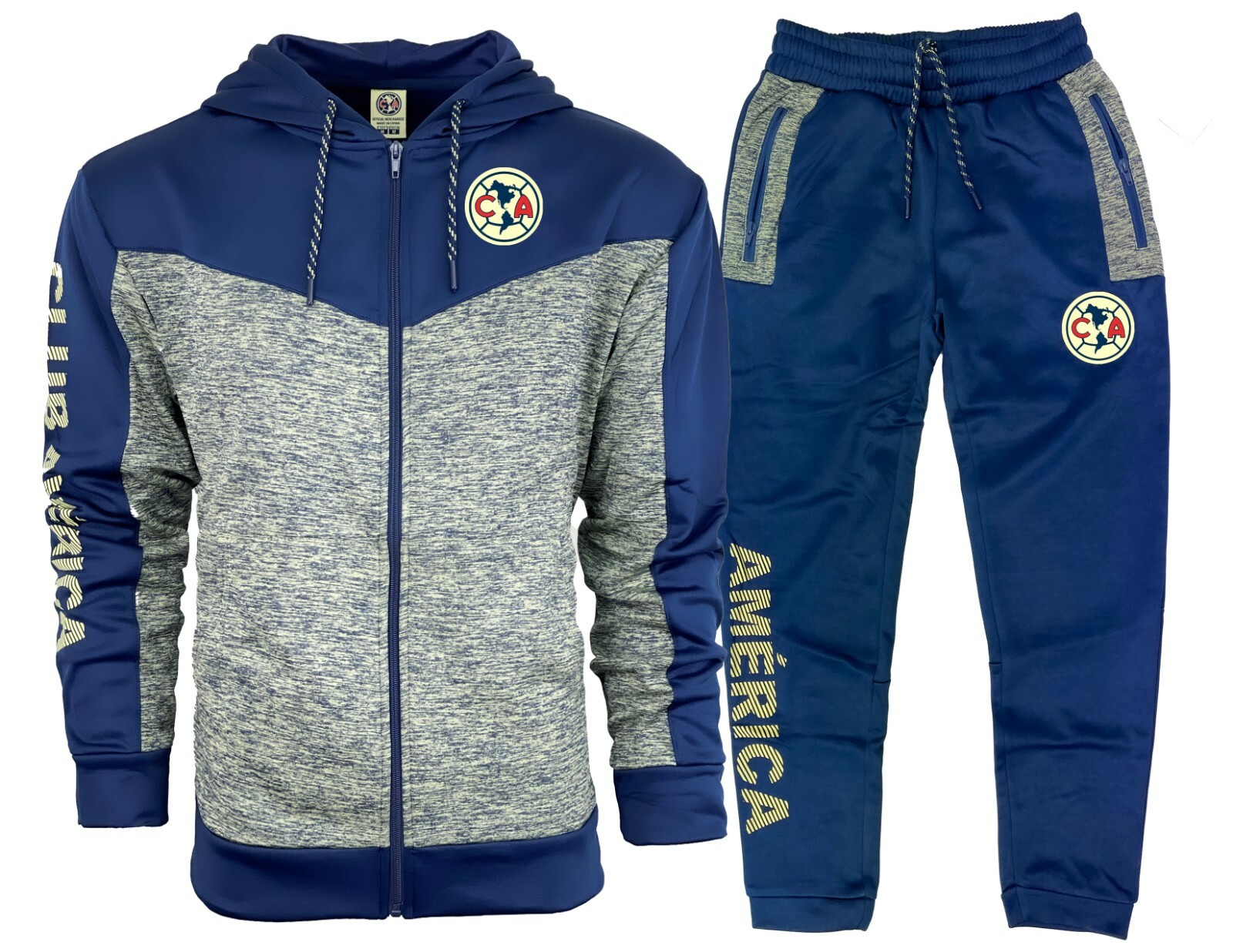 Club America Tracksuit, Licensed America Sweatshirt Hooded With Jogger Pants