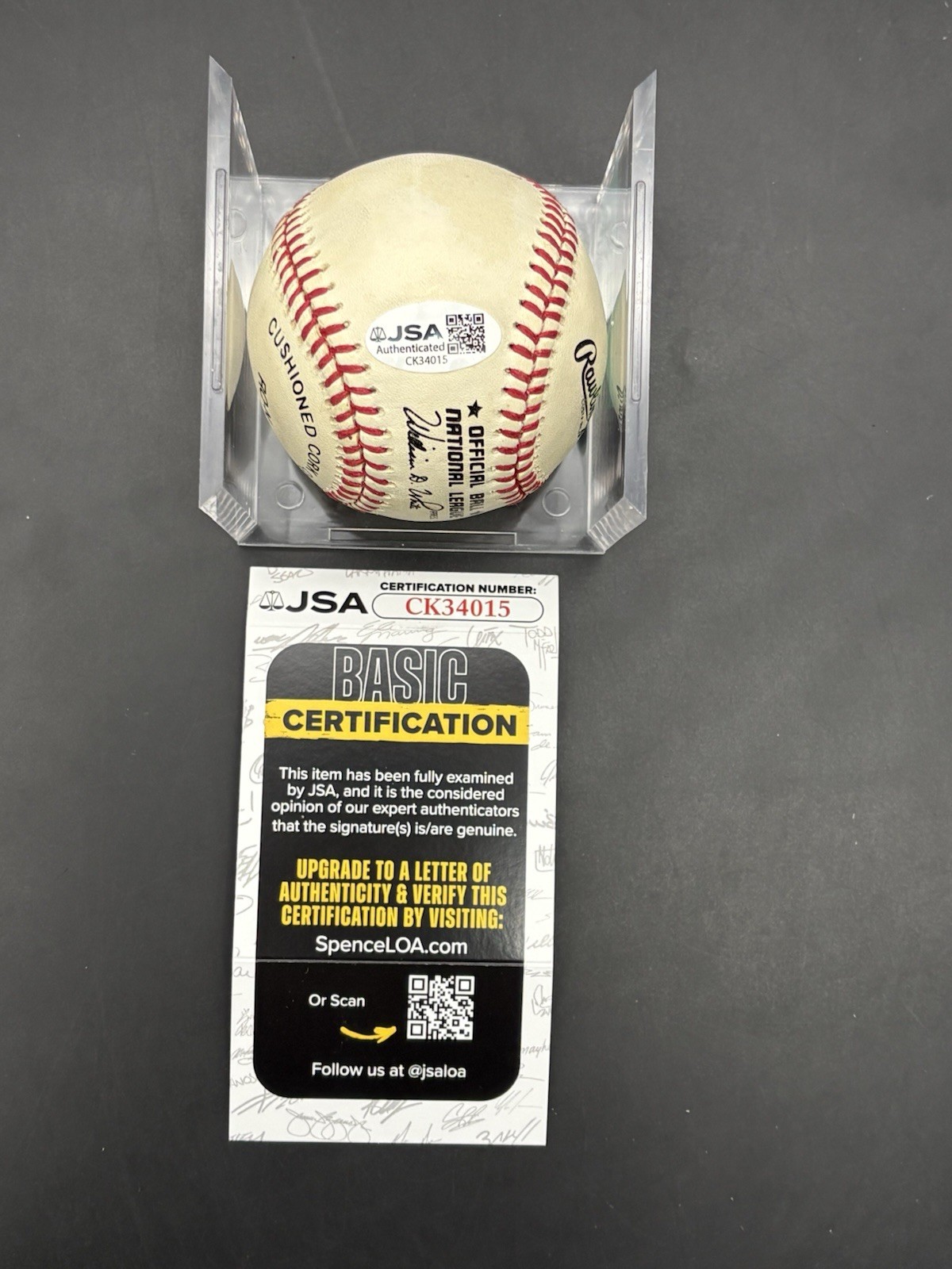 Tyler Green Signed National League Baseball – JSA CK34015