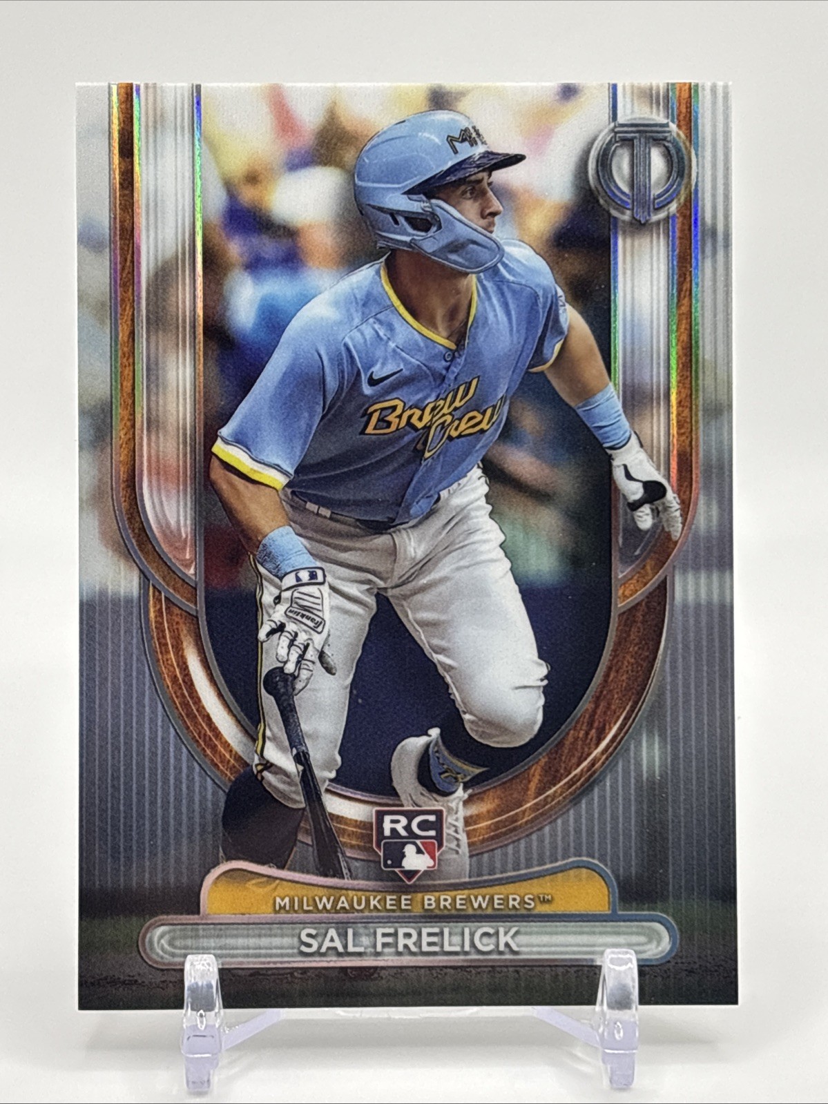 2024 Topps Tribute – 2024 Rookies Sal Frelick #90 (RC) – Milwaukee Brewers