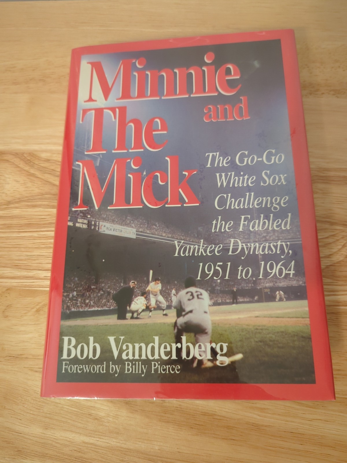 Autographed Minnie Minoso, Bob Vandenberg, Chico Carrasquel, Billy Pierce Book