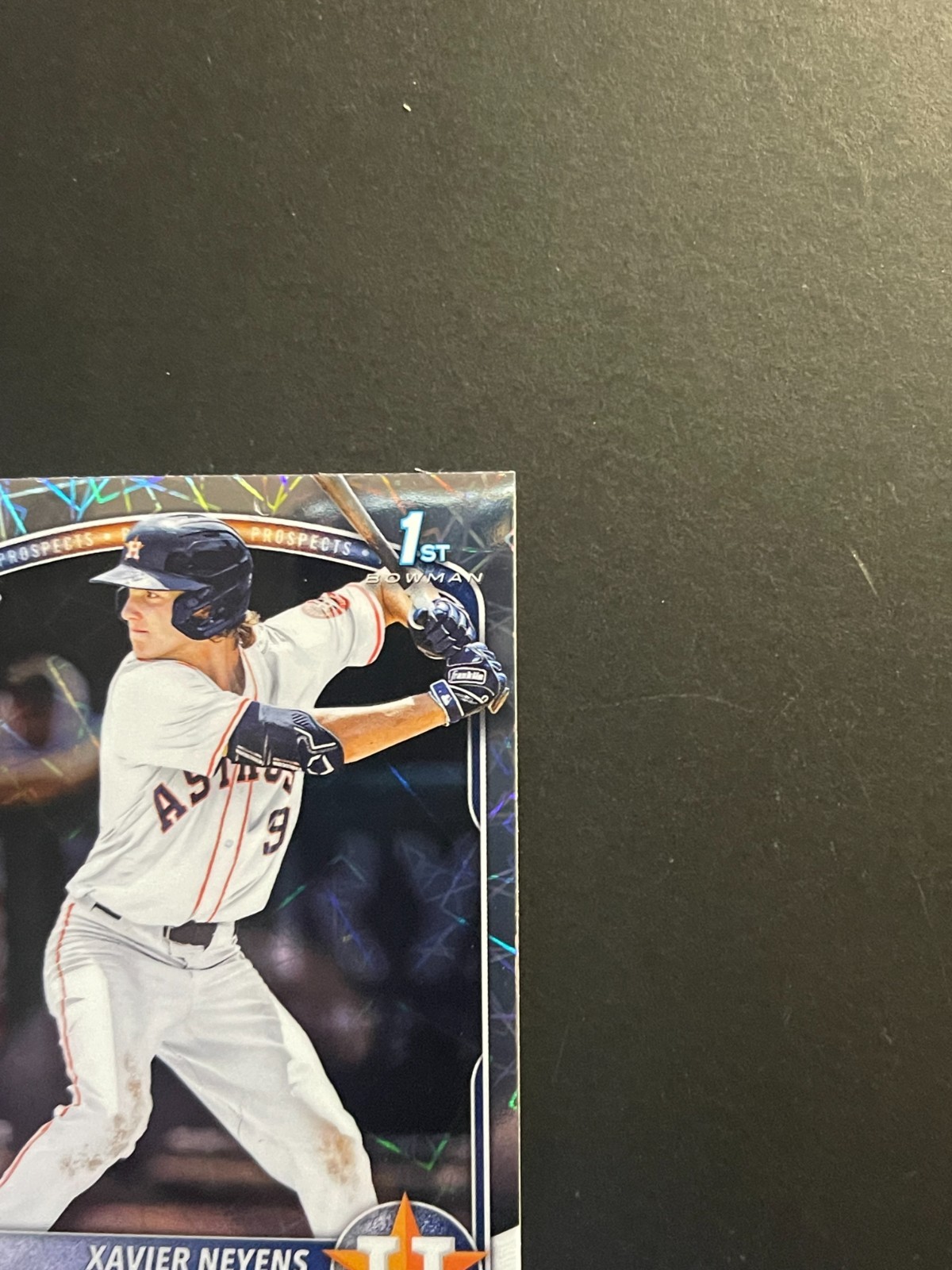 A203 -2025 Bowman Chrom Draft Xavier Neyens 1st Prospect #BDC-2 Laser Refractor