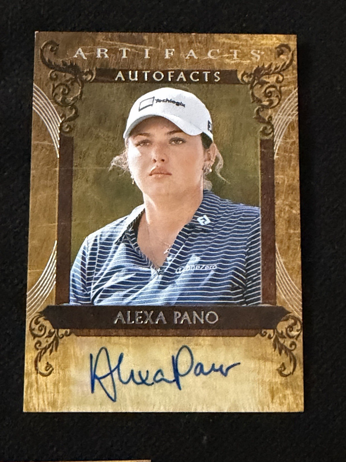 2026 UD Artifacts Golf Alex Pano Auto Autofacts