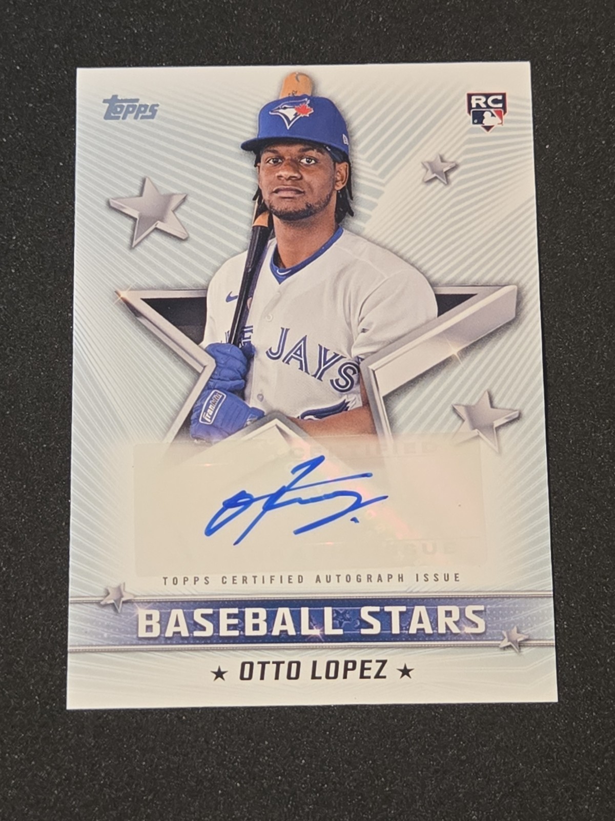 2022 Topps Series 1 – Otto Lopez RC Baseball Stars Autograph 2026 ALL-STAR!